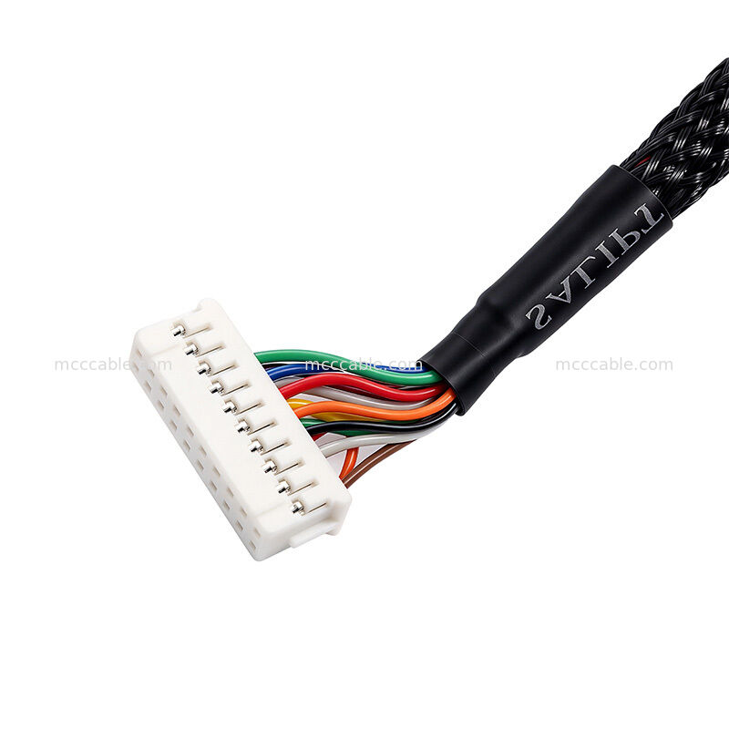 DF11-20DS-2C 20-Pin IDC Front Panel Cable Custom Medical High Speed Ribbon Harness