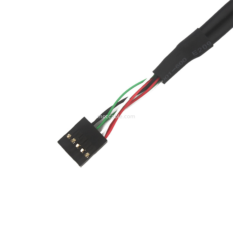 2.54mm Sbc 10 POS MOLEX 22552101ケーブルへの二重Usbワイヤー馬具のBb