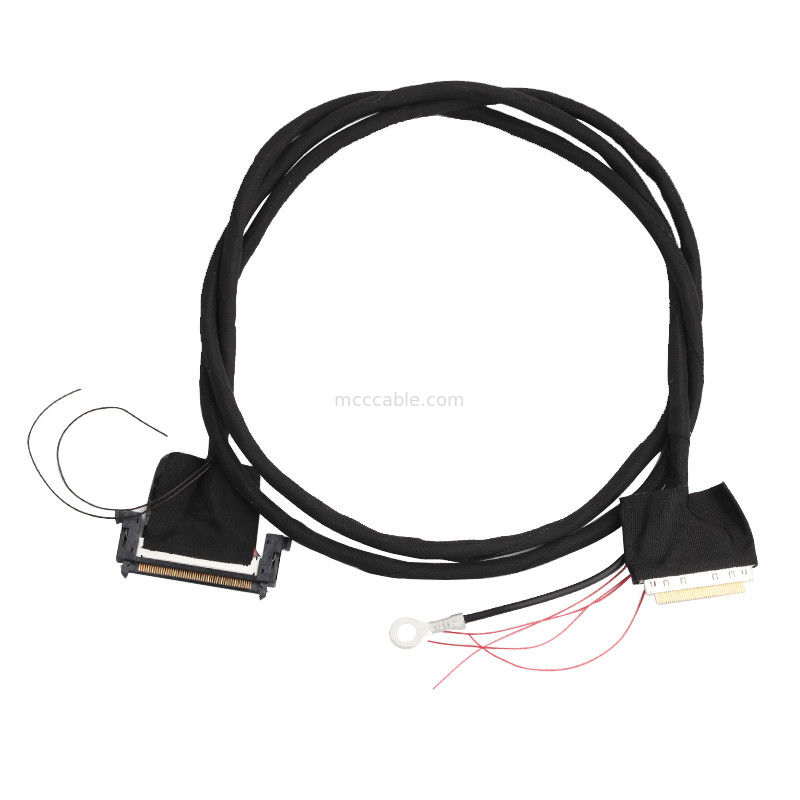 32AWG LVDSケーブル組 40ピン 88441-40 から 50ピン JAE F1-RE51HL