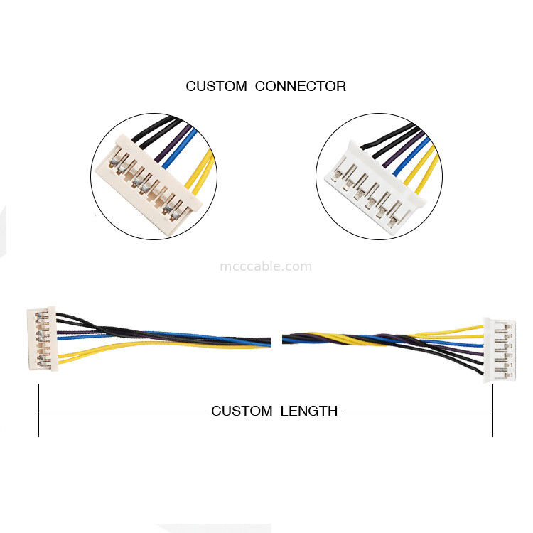 アセンブリ 9のPinワイヤー馬具Df14-9s-1.25cへのJst 6 Pin PHR6 26awg
