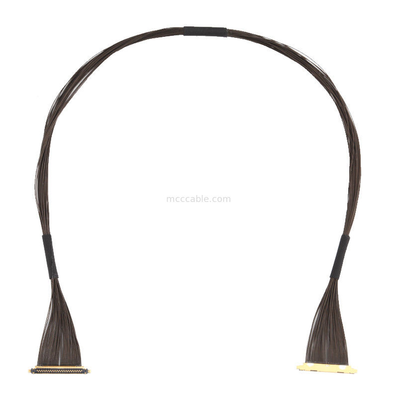 40P UL11130 46AWG マイクロコアシアルケーブル組成 20531-040t-02 IDC 製造 OEM/ODM