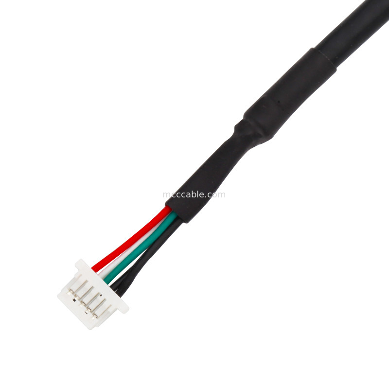 SH1.0 5P 1.0mmピッチへの28AWG LEDの馬具のケーブル会議JST PHR-5P