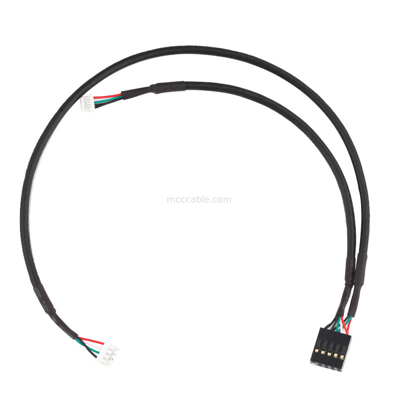 SH1.0 5P 1.0mmピッチへの28AWG LEDの馬具のケーブル会議JST PHR-5P