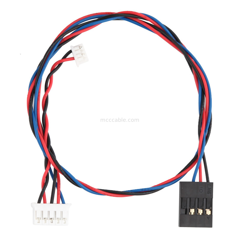 Molex 51021-04pの長さ100mmへのJST PHR-5Pの馬具のケーブル会議Du Pont 4p