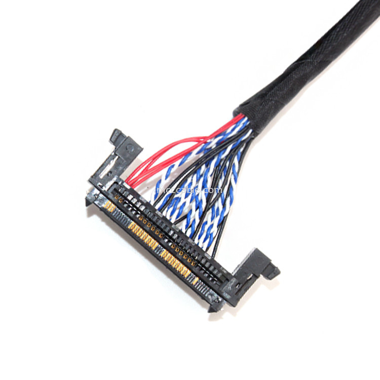 26AWG Lcd LVDSのケーブル会議1.0mmピッチJAE苦境30ssl Hfへの Df13 EDP