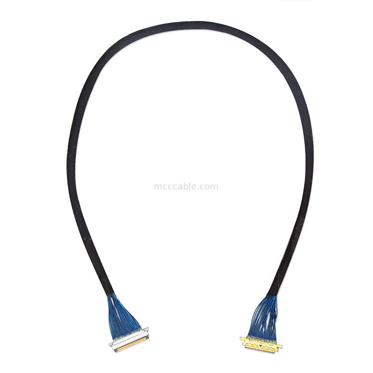 0.4mm 30p LVDS マイクロコアシアルケーブル CBL 20472-030T-10R lvdsディスプレイ接続