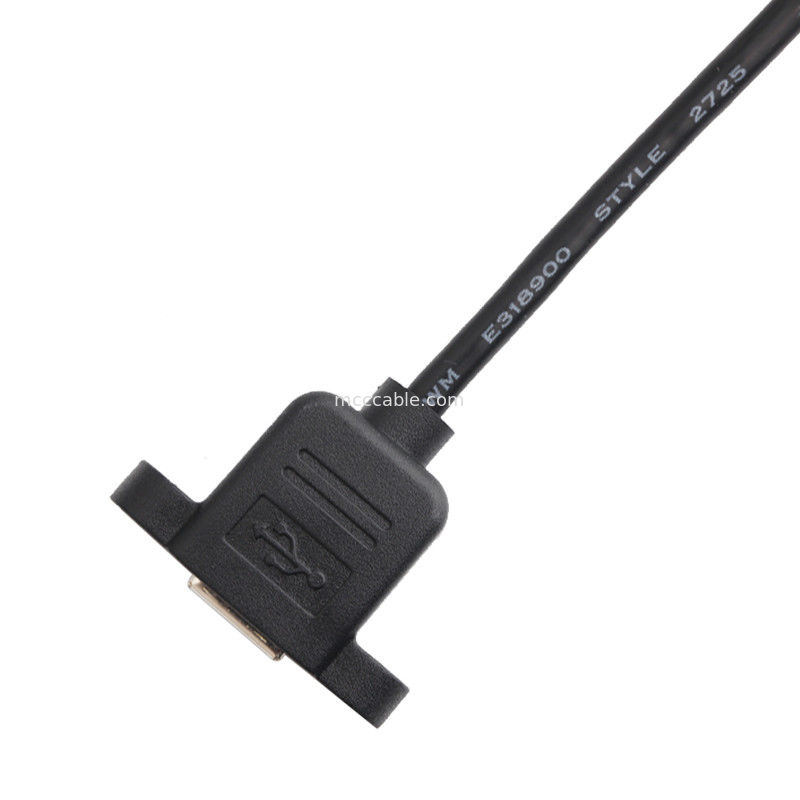 2.54mmピッチA2542ha-6pワイヤー馬具のDurachill Usb Bケーブルのパネルの台紙アセンブリ