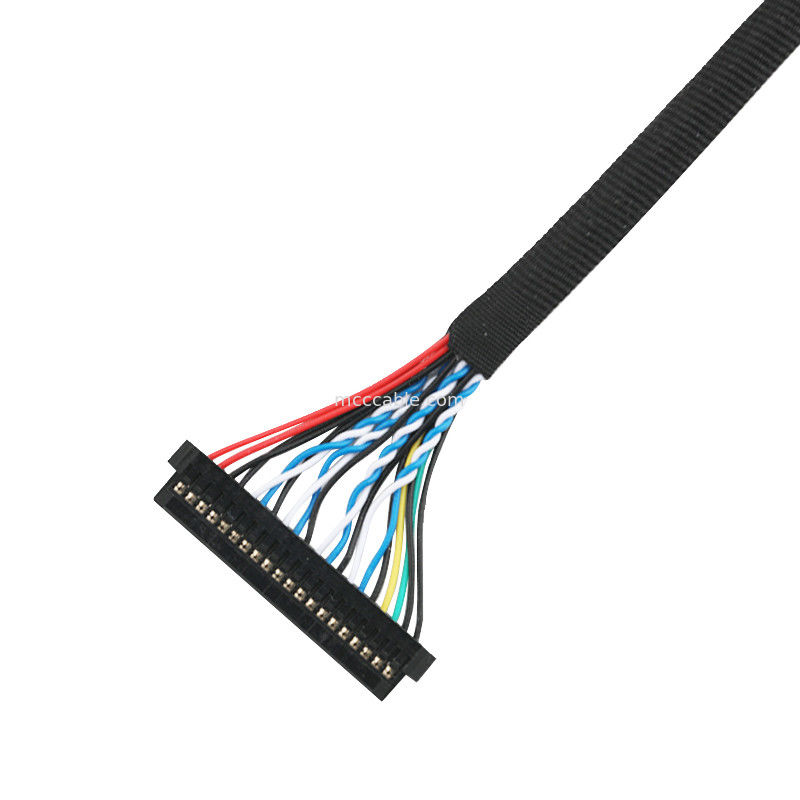 JAE FI-S20Sのlvdsのコネクター ケーブルへのLVDS EDPのケーブル会議JST PHDR-20V