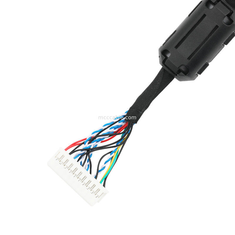 JAE FI-S20Sのlvdsのコネクター ケーブルへのLVDS EDPのケーブル会議JST PHDR-20V