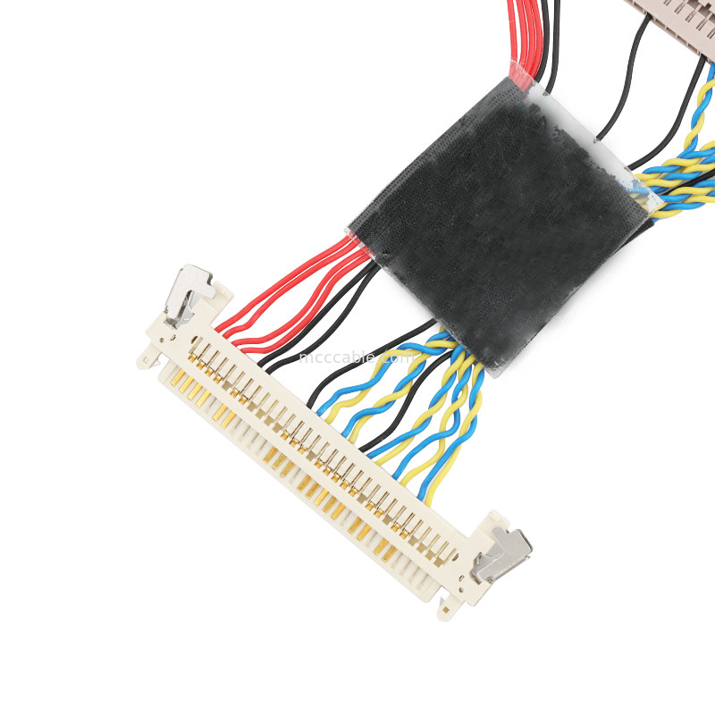 Jae FiX30 30pin Lvds Edpのケーブル会議へのDf14-30s-1.25c の30pin